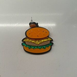 Dolls Kill Burger Earring (single earring) 🍔